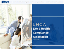 Tablet Screenshot of lhca.net